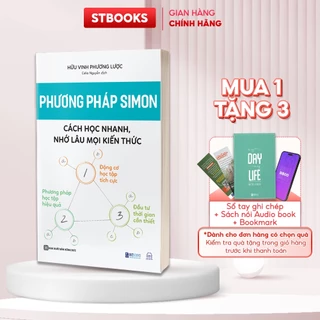 Sách Phương Pháp Simon - Cách Học Nhanh, Nhớ Lâu Mọi Kiến Thức Sách Phát Triển Bản Thân Mỗi Ngày STBOOKS