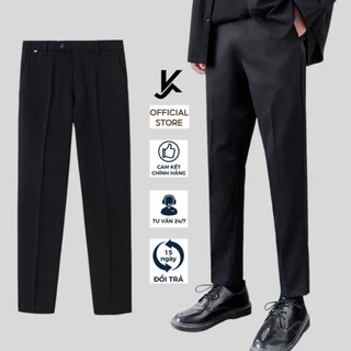 Quần Tây Nam Hàn Quốc KJ Ống Côn Cao Cấp Chất Vải Co Giãn Dày Dặn Form Slimfit Hàn Quốc KJ-Vua Quần Jeans - Hàng mới về