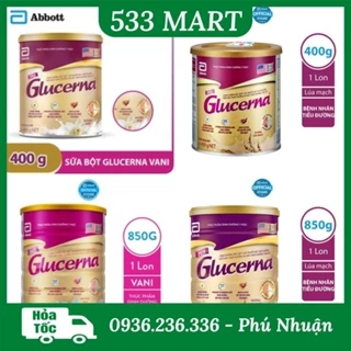 Sữa bột dành cho người bị tiểu đường Glucerna Abbott 800g