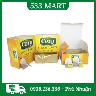 [ĐỦ LOẠI] Trà Túi Lọc Nhãn Vàng Cozy Gold Label