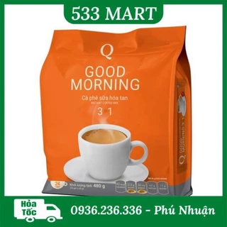 Cà phê sữa Good morning Trần Quang 480g (24 gói x 20g)