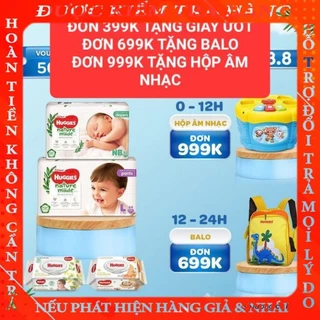 [CHÍNH HÃNG/TẶNG QUÀ] BỈM HUGGIES NATURE MADE CÁC SIZE NB60/S82/M64/L54/XL44/XXL26