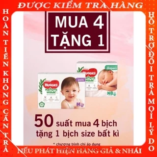 Bỉm quần Huggies Nature Made bỉm dán đủ size Nb60/S/M/L thương hiệu Mỹ