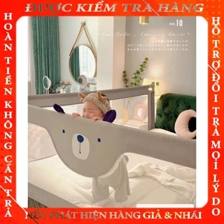 Thanh Chắn Giường V-Baby KL Plus 2023 & N1 Nâng Hạ 1 (1 thanh 1 mặt)