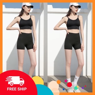 Quần Legging Đùi Biker Short Body Dáng Ôm Boxer Ngắn Phong Cách Thể Thao Sporty Cá Tính Ulzang