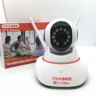 Camera không dây Yoosee 3.0MP đàm thoại 2 chiều độ nét full HD 2K xem ban đêm sáng rõ [Mẫu hay]