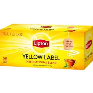 [ Mẫu Mới ] Trà Lipton Túi Lọc - 25 Túi/Hộp