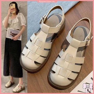 Mới Giày Sandal Đế Dày Mềm Mại Phong Cách Pháp