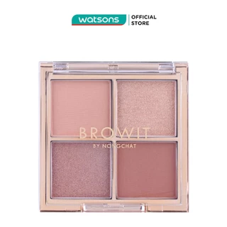 Bảng Phấn Mắt 4 Ô BROWIT Eyeshadow Palette 4g