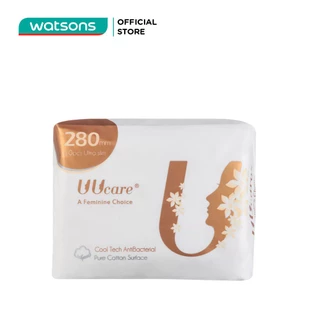 Băng Vệ Sinh UUcare Cool Tech Kháng Khuẩn Loại Ngày Và Đêm 28cm 10 Miếng