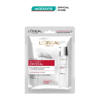 Mặt Nạ Dưỡng Chất L'oreal Revitalift Crystal Micro Essence Treatment Mask Căng Mướt Da 25g