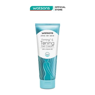 Kem Tan Mỡ Watsons Firming & Toning Gel Cream Giúp Làm Săn Chắc & Trắng Da 200ml