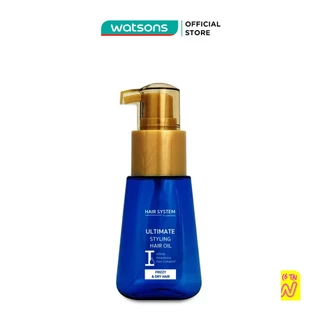 Dầu Dưỡng Tóc Hair System By Watsons Ultimate Styling Cho Tóc Xoăn & Khô 70ml