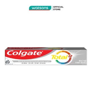 [Mã FMCGWA101 giảm 8% đơn 250K] Kem Đánh Răng Colgate Total Bạc Hà The Mát 170g