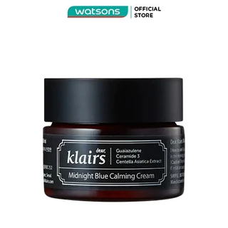 Kem Dưỡng Dear Klairs Làm Dịu Và Phục Hồi Da Midnight Blue Calming Cream 30ml