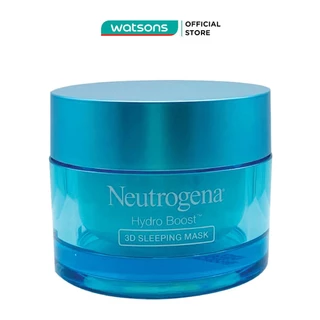 Mặt Nạ Ngủ Neutrogena 3D Hydro Boost Overnight Cấp Ẩm 50g