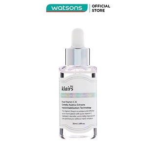 [Mã FMCGWA101 giảm 8% đơn 250K] Tinh Chất Dear Klairs Dưỡng Sáng Và Làm Đều Màu Da Freshly Juiced Vitamin Drop 35ml