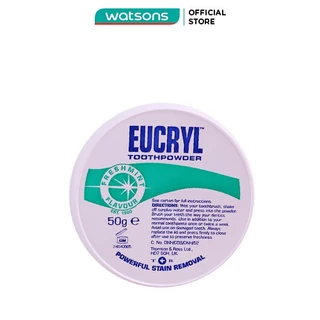 Bột Đánh Răng Tẩy Trắng Eucryl Toothpowder 50g