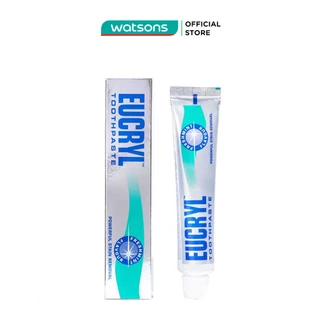 Kem Đánh Răng Tẩy Trắng Eucryl Toothpaste 62g