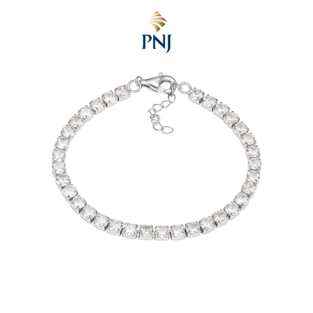 Lắc tay Bạc đính đá CZ PNJSilver XMXMW060042