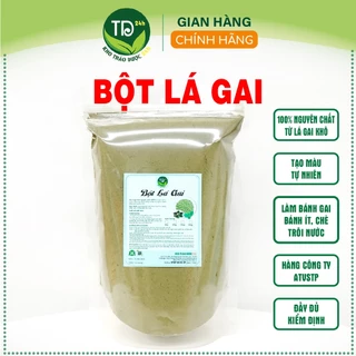 Bột lá gai 100% nguyên chất từ lá gai khô, chuyên dùng làm bánh gai, bánh ít, bánh cam, chè trôi nước, tạo màu tự nhiên