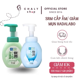 Sữa rửa mặt tạo bọt sẵn siêu mịn Hada Labo Gokujyun Foaming Cleanser 160ml Nhật