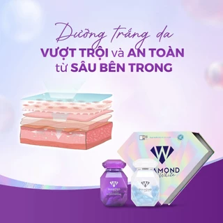 Viên uống trắng da Diamond White Day & Night, viên uống trắng da chống nắng chính hãng