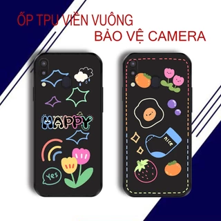 Ốp lưng Samsung M20 , M30 , M21 , M30s TPU cạnh vuông | Kind case Ốp lưng bảo vệ camera