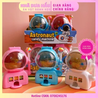 Sỉ- Lốc gồm 6 cái máy bắn kẹo kèm kẹo mút hình robot phi hành gia Astro Hongkong cái 50gam