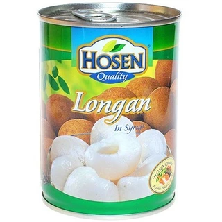 Nhãn ngâm Hosen 565g (Lon) - TCN078