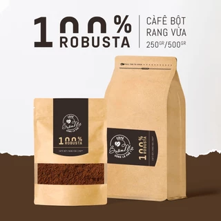 Cà phê bột Robusta rang mộc nguyên chất 69 BUÔN MÊ 250g/500g