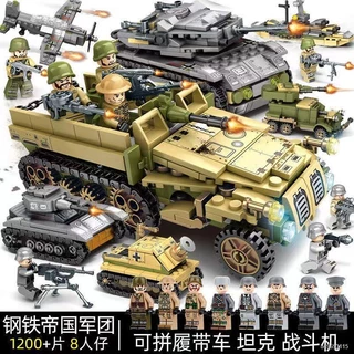 Tương thích với Lego 99A xe tăng chiến đấu chủ lực khối xây dựng khối xây dựng đồ chơi lắp ráp cậu bé xếp hình xe tăng m