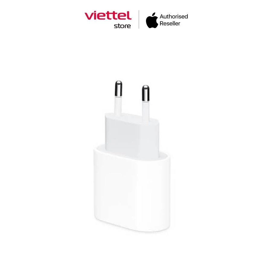 COMBO Củ sạc Apple 20W USB-C Power Adapter + Cáp sạc Apple USB-C TO LIGHTNING CABLE (1 M) Chính hãng