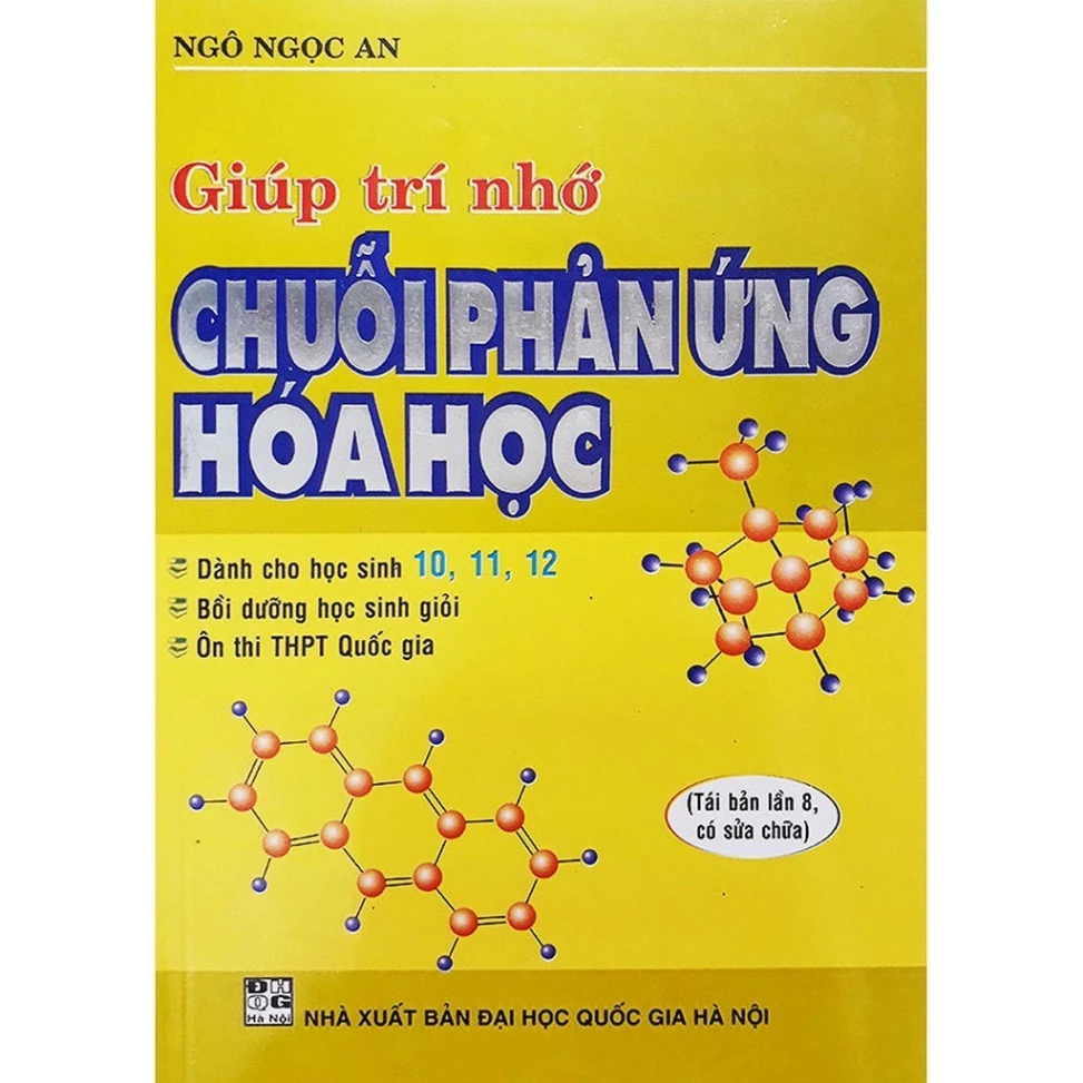 Sách – Giúp trí nhớ chuỗi phản ứng hóa học (Ngô Ngọc An) HA