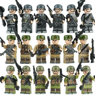 Occasional Đồ Chơi Lắp Ráp Mô Hình Quân Đội Đức Tương Thích Với lego world war ii Đức