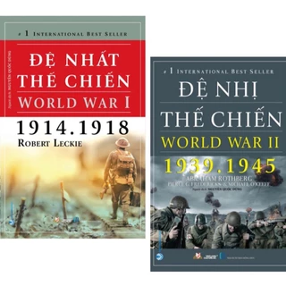 Sách Combo World War: Đệ Nhất Thế Chiến - Đệ Nhị Thế Chiến (2 Quyển) VL