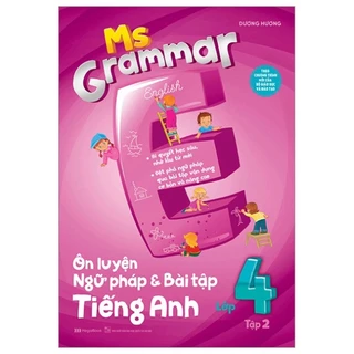Sách Ms Grammar Ôn luyện Ngữ pháp và Bài tập tiếng Anh Lớp 4 Tập 2 ( MF)