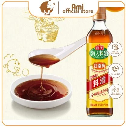 Rượu nấu ăn hải thiên, tăng độ thơm ngon cho món ăn 450ml - Thơm ngon, Đa dụng - Tiệm Nhà Gấu