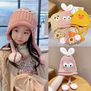 Mũ len nhiều hình đáng yêu cho bé 5 - 12 tuổi phong cách Hàn Quốc🍀FREESHIP🍀Nón cho be