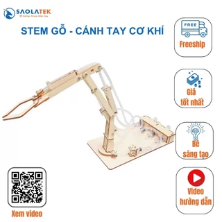 Đồ chơi STEM - Cánh Tay Cơ Khí Thủy Lực - STEM Khoa Học, Giáo Dục, Trí Tuệ.