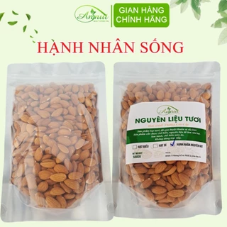 Hạt hạnh nhân sống đã tách vỏ ANNUT, hạnh nhân tươi làm sữa hạt thơm ngon [Annut Food]