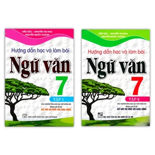 Sách - Combo Hướng Dẫn Học Và Làm Bài Ngữ Văn 7 - Tập 1 + 2 ( Kết Nối )