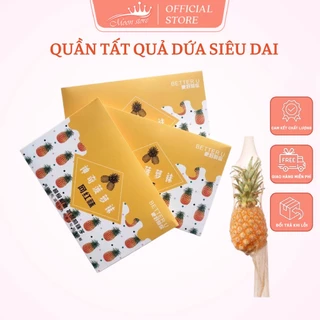 Quần tất giấy da nữ mỏng quả dứa siêu dai che khuyết điểm chân QT11