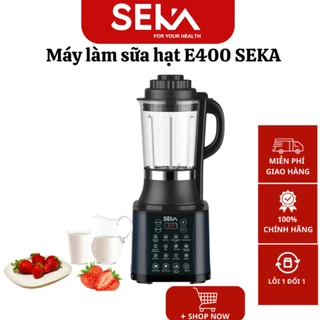 Máy xay sữa hạt SEKA E400 1750ml Đa năng với 14 chức năng ưu Việt, bảo hành 24 tháng chế độ tiếng Việt dễ sử dụng