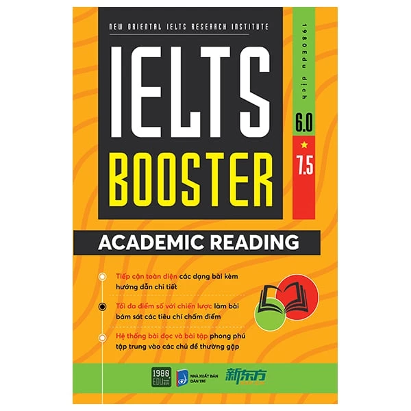 Sách - IELTS Booster Academic Reading - 1980 Books