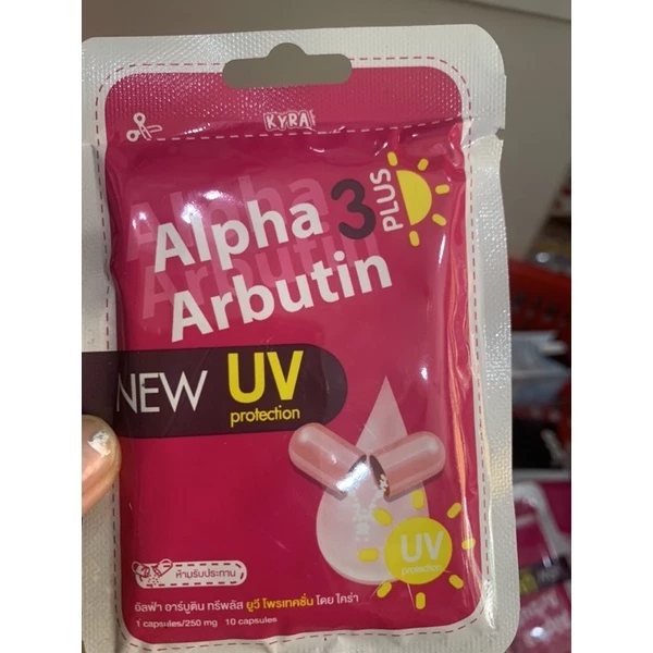 Viên Arbutin alpha 3 plus  (mẫu mới dạng hộp 10 viên)