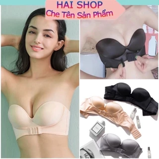 Áo Ngực Cài Trước Chống Tụt Nữ Quây Ngang Không Dây Đồ Lót HAISHOP