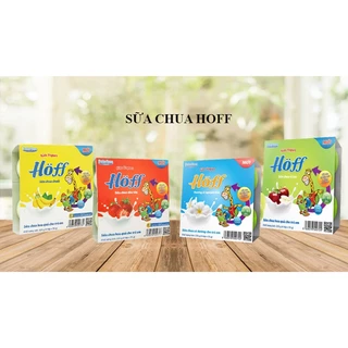 Sữa chua hoa quả hoff cao cấp cho trẻ từ 6M+ VỈ 4 HỘP