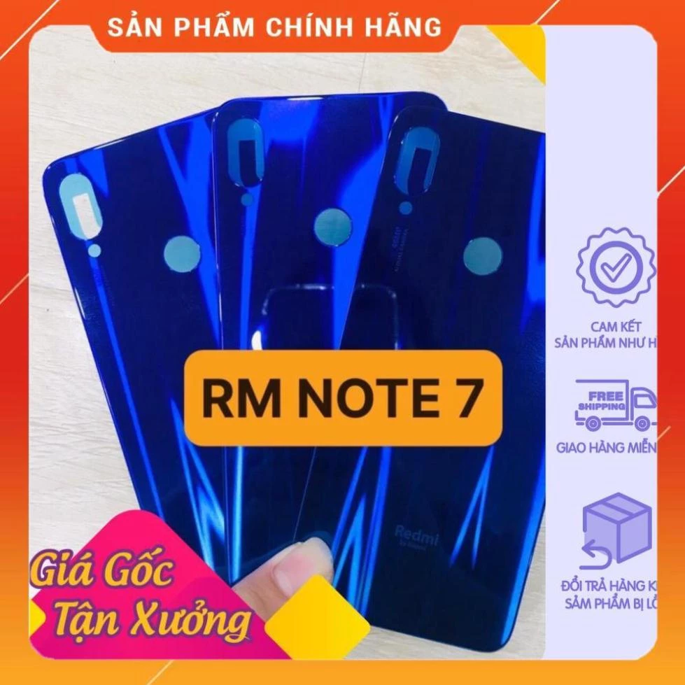 (bán buôn) LƯNG REDMI XIAOMI NOTE 7 - VỎ REDMI XIAOMI NOTE 7 - NẮP PIN REDMI XIAOMI NOTE 7 Giá Siêu Hời