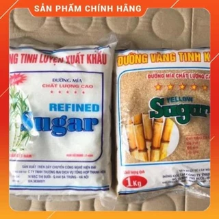 Đường trắng/vàng (hoa mai)xuất khẩu gói 1kg